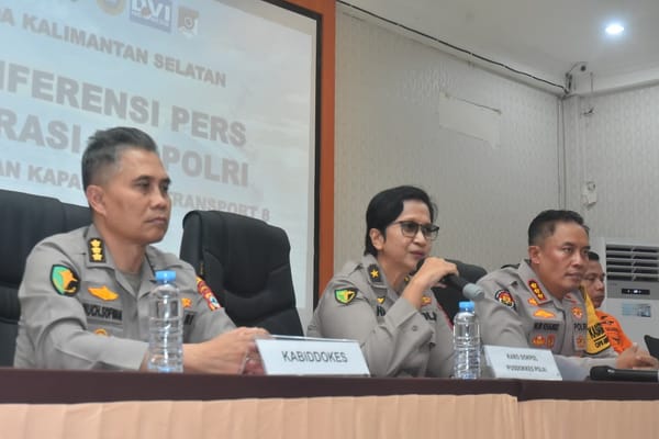 Update Korban KM Virgo: 12 Jenazah Kembali Teridentifikasi DVI Polda Kalsel, Proses Pencarian Masih Berlangsung