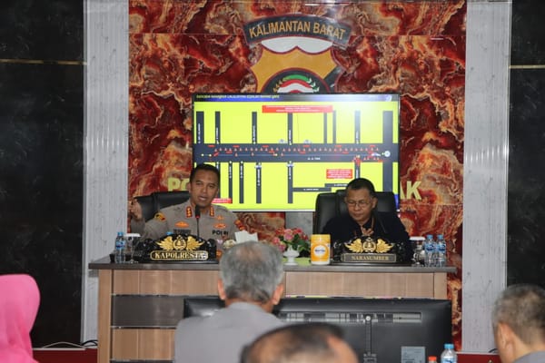 Polresta Pontianak Gandeng Lintas Sektor Atasi Balap Liar dan Knalpot Brong