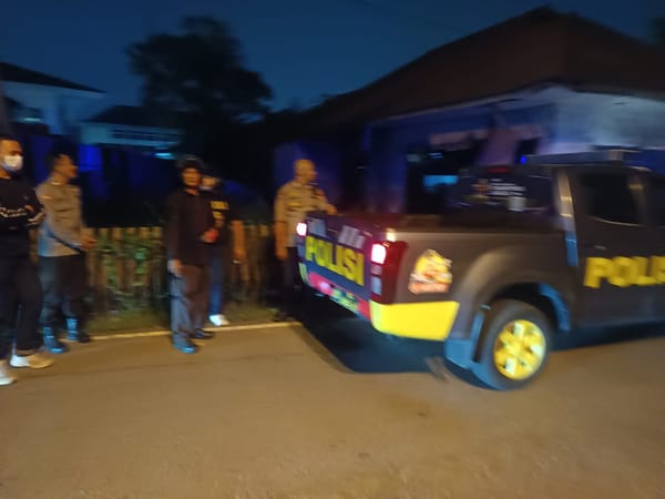 Respons Laporan 110, Patroli Enggang Polsek Pontianak Kota Cek Rumah Kosong di Jalan Zainudin