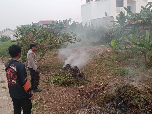 Cegah Karhutla Saat Musim Kemarau, Polse0k Pontianak Selatan Patroli dan Cek Sumber Air