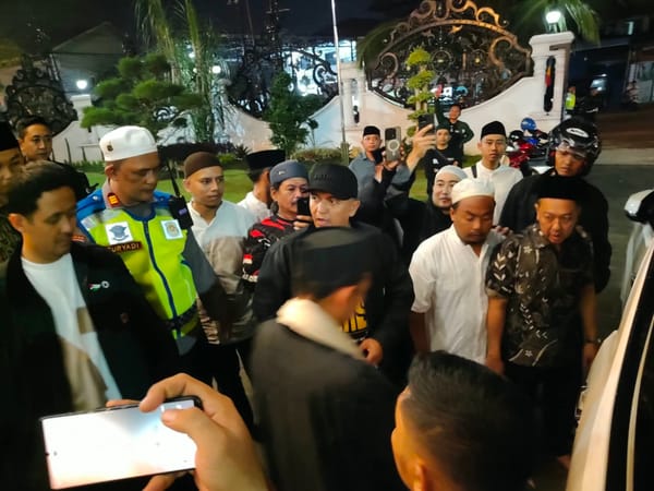 Kapolsek Pontianak Timur Hadiri Kegiatan Ngaji Bersama Ustaz Abdul Somad