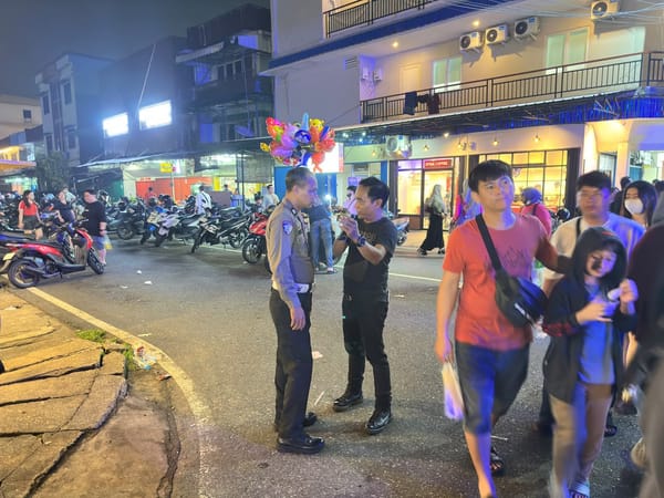 Polri Hadir di Pontianak Food Fest 2026,jaga kenyamanan pengunjung