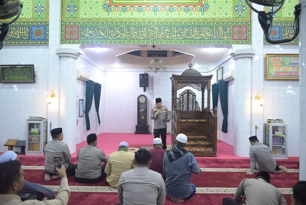 Kapolda Silaturahmi dan Pesan Kamtibmas