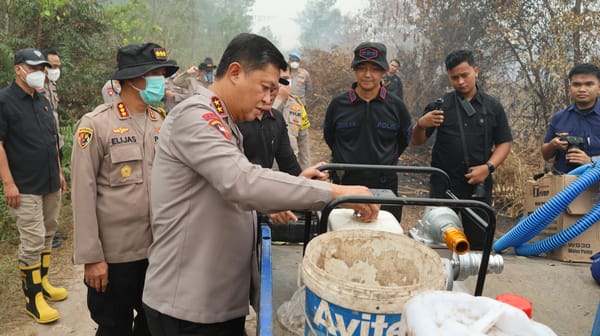 Terjun ke Lokasi Karhutla di Sabaru, Kapolda Kalteng Komitmen Perkuat Penanganan Total di Daerah Rawan Hingga Tanjung Puting