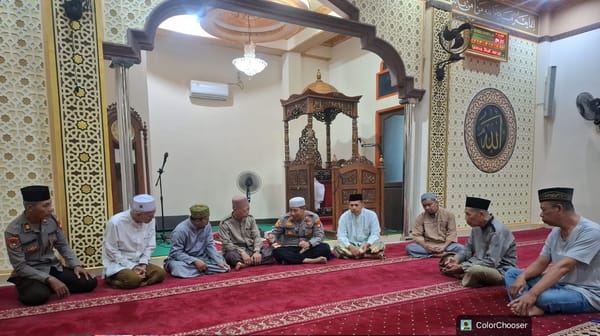Subuh Keliling Polsek Pontianak Utara hadir dekat dengan maayarakat