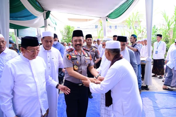 Pererat Silaturahmi Ulama dan Umara, Wakapolda Jambi Hadiri Haul Akbar dan Harlah Majelis Al-Hidayah