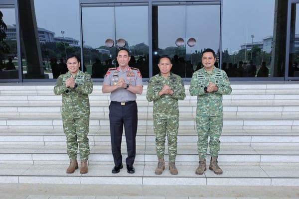 Kapolri Silaturahmi ke Panglima TNI, Perkuat Sinergi Jaga Stabilitas Keamanan