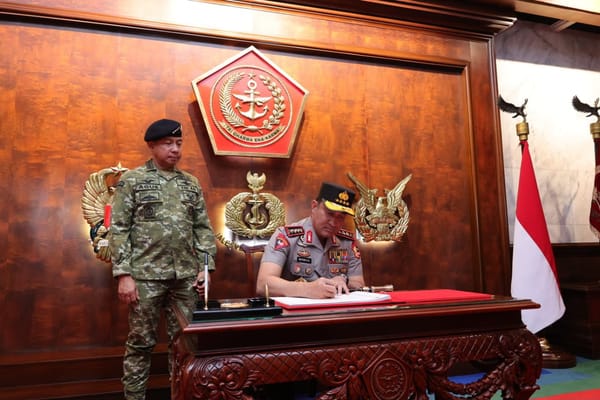 Jalin Silaturahmi dengan Panglima TNI, Kapolri Tegaskan Komitmen Sinergi TNI-Polri