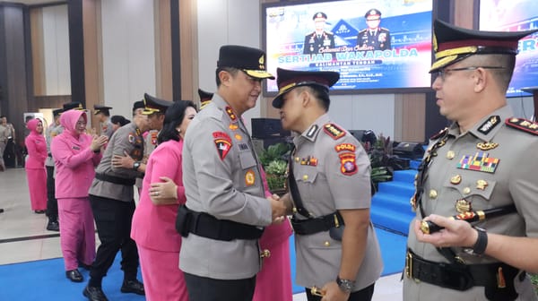 Rotasi Jabatan di Polda Kalteng, Kapolda Pimpin Sertijab Wakapolda hingga Kapolres Seruyan