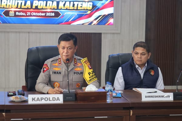 Penegakan Hukum Polda Kalteng, Dua Korporasi Besar di Kapuas dan Lamandau Jadi Tersangka
