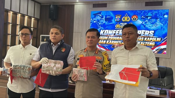 Kasus Korupsi Pengadaan Bibit Ikan Nila di Kapuas, Tiga Tersangka Ditahan Polda Kalteng