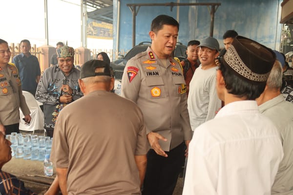 Kapolda Kalteng Tampung Aspirasi Warga, Dorong Pendataan dan Pelatihan Kerja melalui Program Poliran