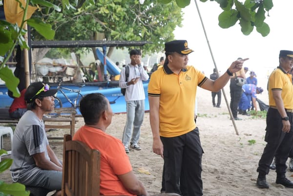 Green Policing di Kuta, Kapolda Bali Ajak Masyarakat Rawat Alam dan Jaga Harmoni Pulau Dewata