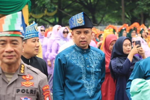 HUT ke-255 Kota Pontianak, Kapolresta Hadiri Upacara Bertema Pontianak Tangguh Bersahabat