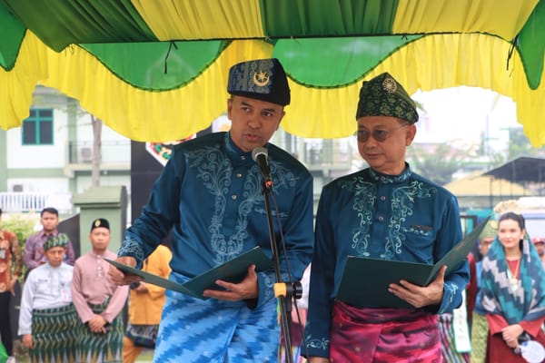 HUT ke-255 Kota Pontianak, Kapolresta Hadiri Upacara Bertema Pontianak Tangguh Bersahabat