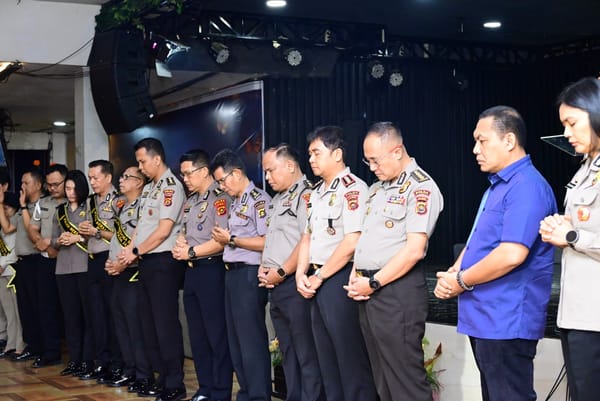 Minggu Kasih di GBI MHCC Jambi, Polda Jambi Perkuat Silaturahmi dan Pesan Kamtibmas