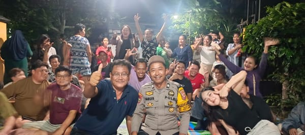 Bhabinkamtibmas Siantan Hilir Hadir Peremajaan Ketua RW Ajak Warga Jaga Kerukunan Dan Toleransi