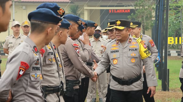 5 Personel Bareskrim dan 100 Korbrimob Polri Perkuat Penanganan Karhutla, Wakapolda: Fokus di Taman Nasional Tanjung Puting