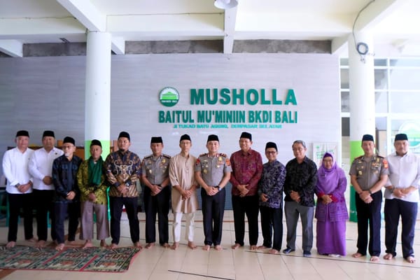 Pererat Sinergitas dengan DMI, Kapolda Bali Ajak Bersama Jaga Kerukunan dan Kamtibmas