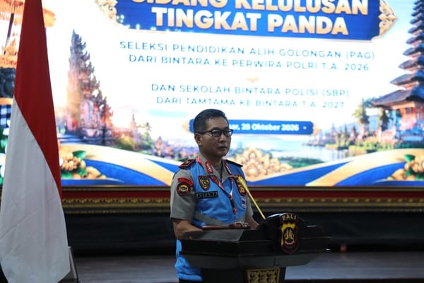 Wakapolda Bali Pimpin Sidang Kelulusan Seleksi PAG T.A. 2026 dan SBP T.A. 2027