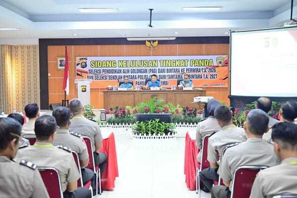 Seleksi PAG 2026 dan SBP 2027, Kapolda Jambi Tekankan Profesionalisme dan Integritas