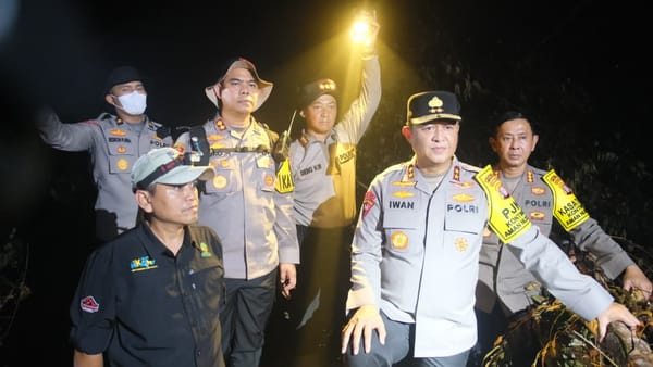Kapolda Kalteng Tinjau Karhutla di TN Tanjung Puting, Antisipasi Kebakaran Susulan