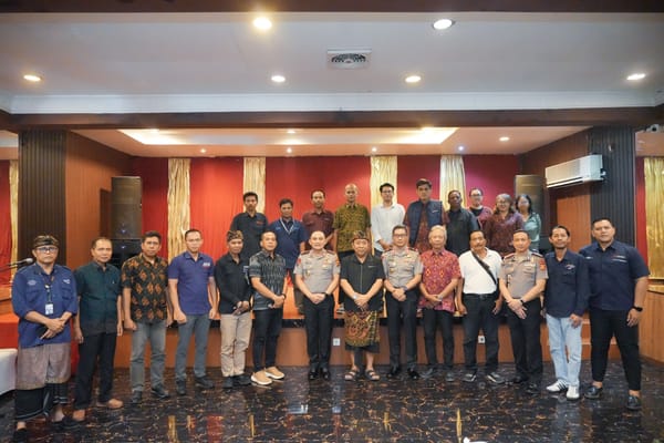 Sinergi Polri dan Media, Kapolda Bali Gelar Ramah Tamah Bersama Insan Pers