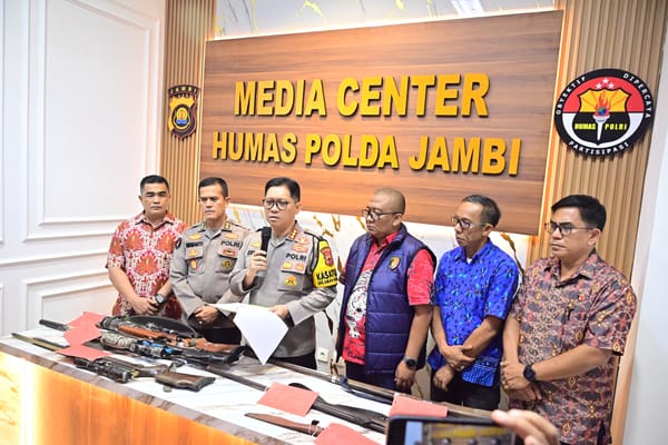 Respons Cepat Kepolisian, Delapan Terduga Pelaku Penyerangan Mapolres Merangin Ditangkap